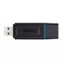 Imagen de PAQ. C/2 - KINGSTON - USB 3.2 MEMORIA KINGSTON 64GB DATATRAVELER EXODIA ( NEGRO-VERDE)