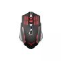 Imagen de PAQ. C/2 - NACEB - MOUSE GAMER NACEB LASER 630 LED 2400DPI ALAMBRICO NEGRO/PLATA