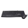 Imagen de PAQ. C/2 - NACEB - KIT TECLADO/MOUSE NACEB NEGRO USB/OPTICO/QWERTY