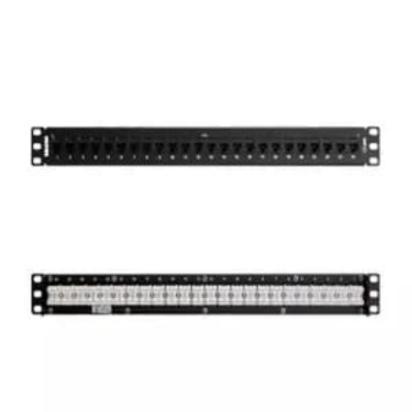 Imagen de BELDEN - PANEL DE PARCHEO CAT6 UTP 24 PTOS 1U RJ 45 PRECARGADO BELDEN
