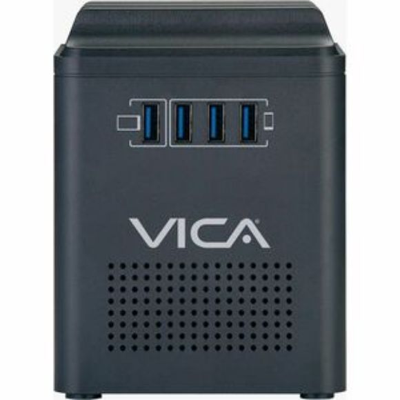 Imagen de VICA - CONNECT 800 REGULADOR Y CENTRO DE CARGA 800VA/400W 4 TOMAS 4 USB