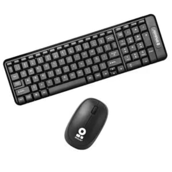 Imagen de DATA COMPONENTS - KIT DE TECLADO Y MOUSE INALAMBR ICO MULTIMEDIA COLOR NEGRO BROBOTIX