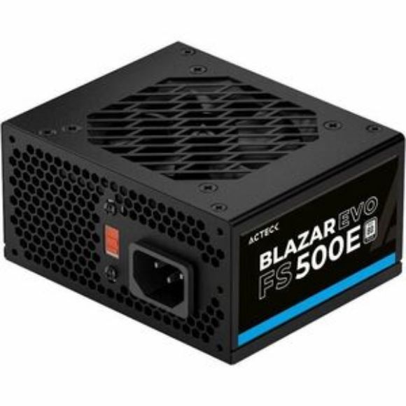 Imagen de ACTECK - FUENTE DE PODER ACTECK BLAZAR EVO FS500E SFX 500W / 1X20+4 PIN +