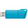 Imagen de PAQ. C/2 - KINGSTON - USB MEMORIA KINGSTON 64GB DTXM EXODIA AQUA BLUE TURQUESA