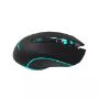 Imagen de PAQ. C/2 - NACEB - MOUSE GAMER NACEB HORUS LED ALAMBRICO OPTICO 3200 DPI NEGRO