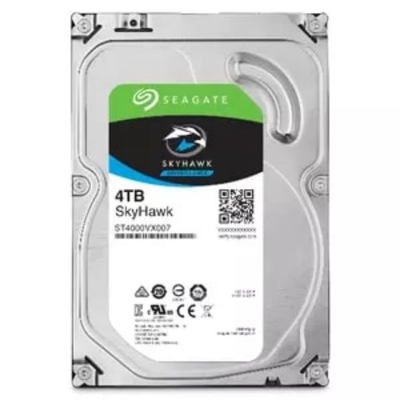 Imagen de SEAGATE - DISCO DURO INTERNO 3.5IN 4TB SATA 5400RPM 256MB 3YR SKYHAWK