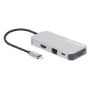 Imagen de MANHATTAN - DOCKING USB-C  8 PTOS, HDMI, USB-C PD/2XUSBV3.2/USBV2.0, RED,SD/MICRO SDD