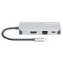 Imagen de MANHATTAN - DOCKING USB-C  8 PTOS, HDMI, USB-C PD/2XUSBV3.2/USBV2.0, RED,SD/MICRO SDD