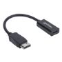 Imagen de PAQ. C/2 - MANHATTAN - ADAPTADOR DISPLAYPORT M A HDMI H, CABLE 15CM 1080P