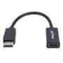 Imagen de PAQ. C/2 - MANHATTAN - ADAPTADOR DISPLAYPORT M A HDMI H, CABLE 15CM 1080P