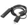 Imagen de MANHATTAN - CONVERTIDOR USB 2.0 / USB-C A TARJETA SONIDO 3.5 MM, CABLE CON CONTROLES