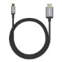 Imagen de MANHATTAN - CABLE USB-C A HDMI M 2.0M 4K@60HZ, NEGRO