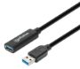 Imagen de MANHATTAN - CABLE USB V3.0 EXT. ACTIVA 10.0M NEGRO