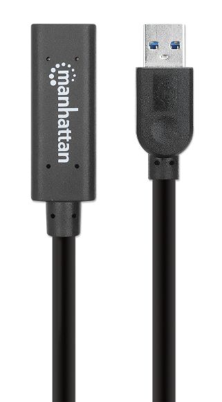 Imagen de MANHATTAN - CABLE USB V3.0 EXT. ACTIVA 10.0M NEGRO