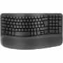 Imagen de LOGITECH - TECLADO LOGITECH INALAMBRICO WAVE GRAPHITE