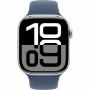 Imagen de APPLE - APPLE WATCH SERIES 10 GPS 46MM SILVER ALUMINIUM CASE WITH DENIM SP