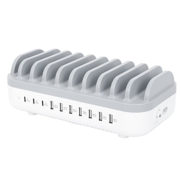 Imagen de MANHATTAN - ESTACIÓN DE CARGA USB 10 DISPOSITIVOS, 120W