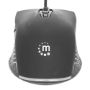 Imagen de MANHATTAN - MOUSE OPTICO GAMING 7 BOTONES, 7200 DPI, LED RGB, NEGRO