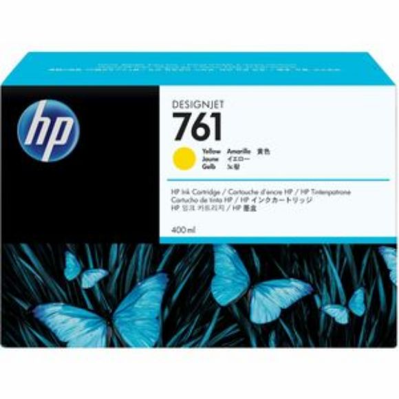 Imagen de HEWLETT PACKARD - HP 761 400ML YELLOW INK CARTRIDGE CM992A