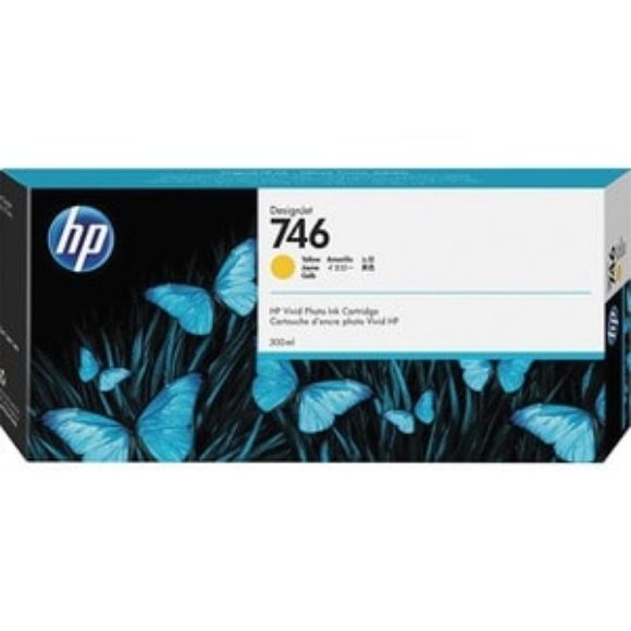 Imagen de HEWLETT PACKARD - HP 746 AMARILLO 300ML TINTA AMPLIO FORMATO P2V79A