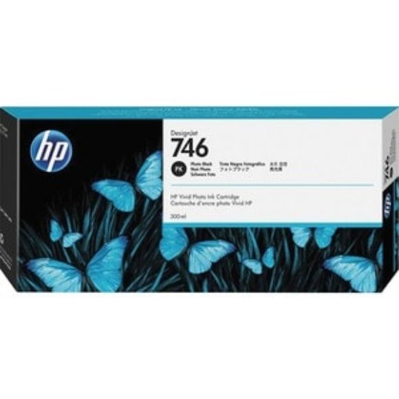 Imagen de HEWLETT PACKARD - HP 746 NEGRO FOTO 300ML TINTA AMPLIO FORMATO P2V82A
