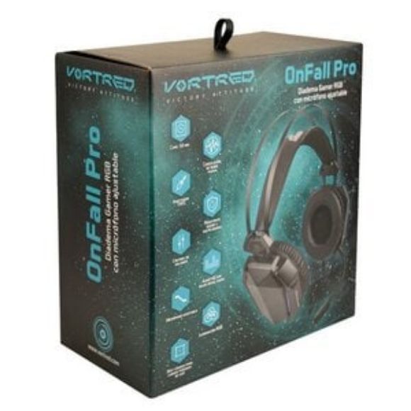 Imagen de PERFECT CHOICE - DIADEMA ALAMBRICA GAMER - ONFALL PRO