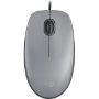 Imagen de PAQ. C/2 - LOGITECH - LOGITECH WIRED MOUSE M110 SILENT GRAY