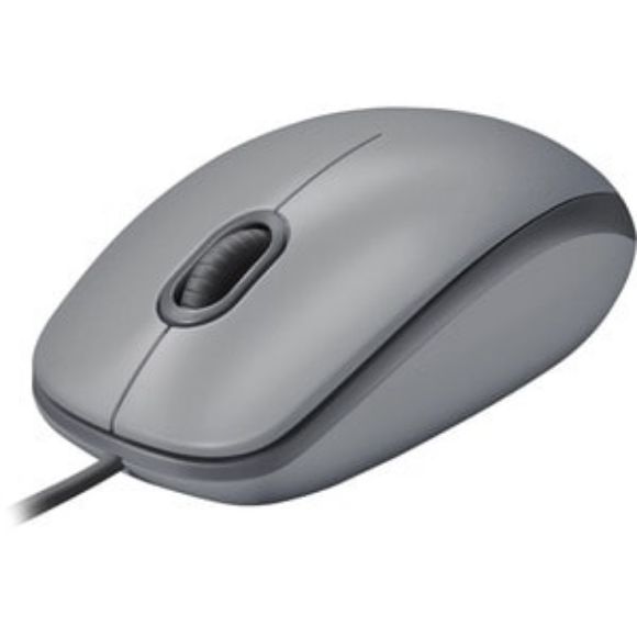 Imagen de PAQ. C/2 - LOGITECH - LOGITECH WIRED MOUSE M110 SILENT GRAY