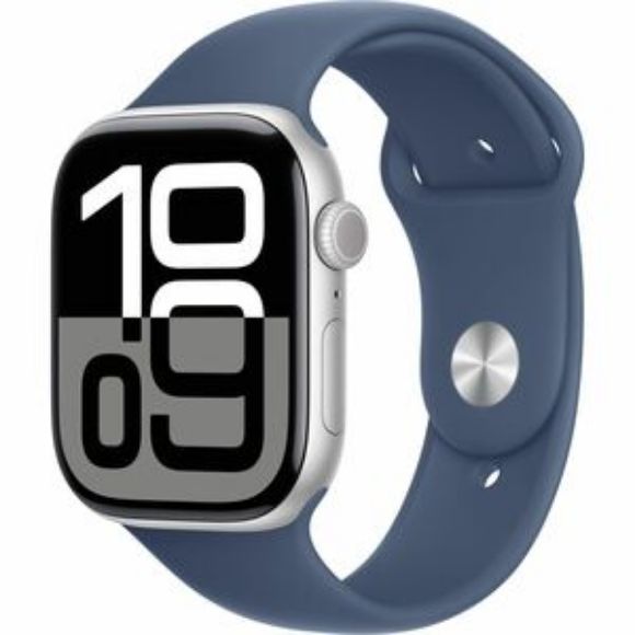 Imagen de APPLE - APPLE WATCH SERIES 10 GPS + CEL LULAR 42MM SILVER ALUMINIUM CASE WI