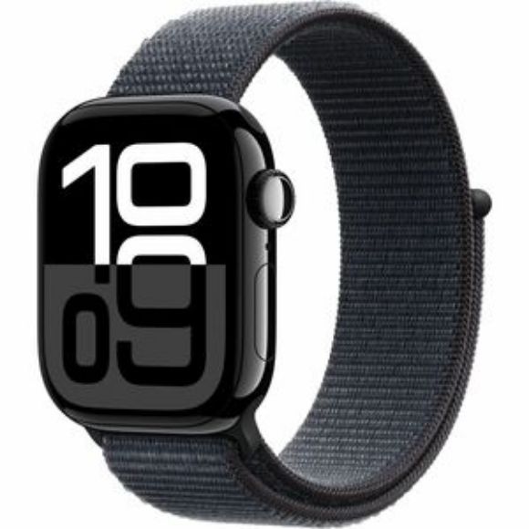 Imagen de APPLE - APPLE WATCH SERIES 10 GPS + CEL LULAR 42MM JET BLACK ALUMINIUM CASE