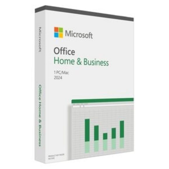 Imagen de MICROSOFT - MICROSOFT OFFICE HOME BUSINESS 2024 CAJA LICENCIA PARA 1 PC O MAC