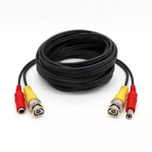 Imagen de PAQ. C/3 - DATA COMPONENTS - CABLE CCTV VIDEO Y PODER 10MTS BOLSA ECOLOGICA
