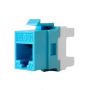 Imagen de PAQ. C/5 - BELDEN - CONECTOR MODULAR JACK RJ45 ENSO N SERIE PRO CAT6 COLOR AZUL