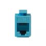 Imagen de PAQ. C/5 - BELDEN - CONECTOR MODULAR JACK RJ45 ENSO N SERIE PRO CAT6 COLOR AZUL