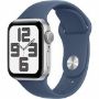 Imagen de APPLE - APPLE WATCH SE GPS 40MM SILVER ALUMINIUM CASE WITH DENIM SPORT BAN