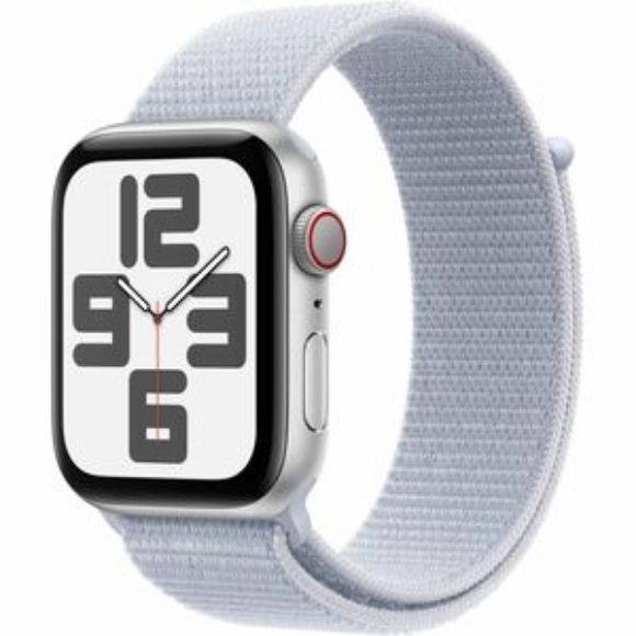 Imagen de APPLE - APPLE WATCH SE GPS + CELLULAR 4 4MM SILVER ALUMINIUM CASE WITH BLUE