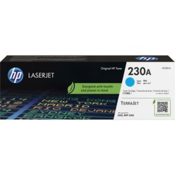 Imagen de HEWLETT PACKARD - HP 230A CYAN ORIGINAL LASERJET TONER 1800PAGS