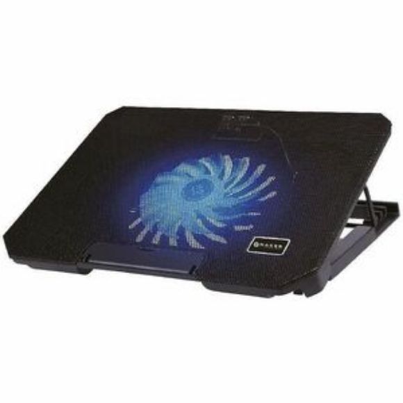 Imagen de NACEB - BASE ENFRIADORA PARA LAPTOP 1 V ENTILADOR 2 PUERTOS USB AJUSTAB