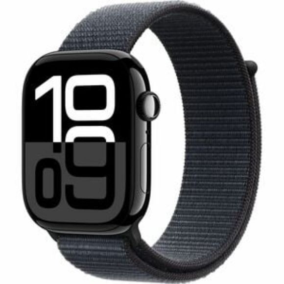 Imagen de APPLE - APPLE WATCH SERIES 10 GPS + CEL LULAR 46MM JET BLACK ALUMINIUM CASE