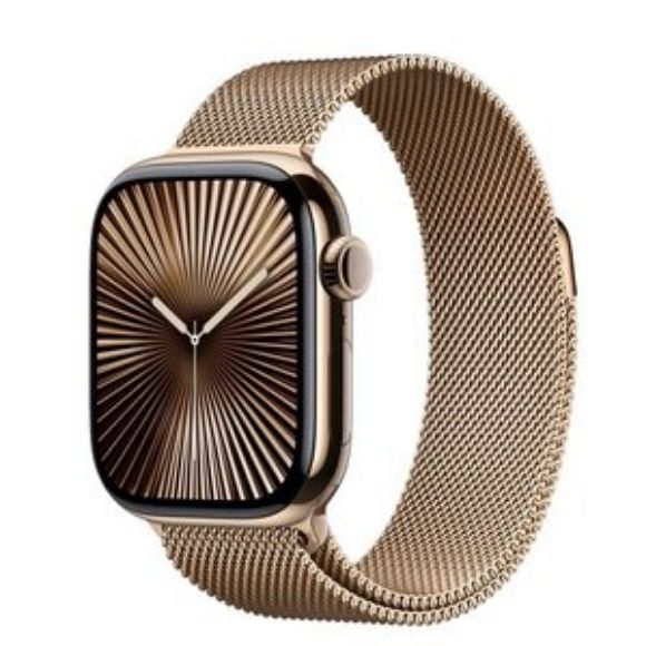 Imagen de APPLE - APPLE WATCH SERIES 10 GPS 46MM ROSE GOLD ALUMINIUM CASE WITH PLUM