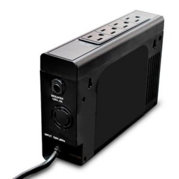 Imagen de CHICAGO DIGITAL POWER - CDP LI-504 500VA/250W UPS 4 SALIDAS RESPALDO BATERIA Y SUPRESIO