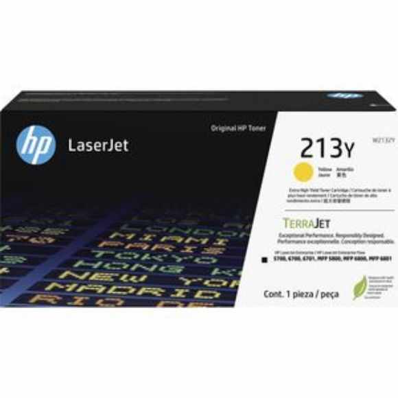 Imagen de HEWLETT PACKARD - HP 213Y YLW ORIGINAL LASERJET TONER CRTG W2132Y