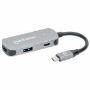 Imagen de IC - DOCKING USB-C 3 PTOS HDMI USB-A USB-C CON PD