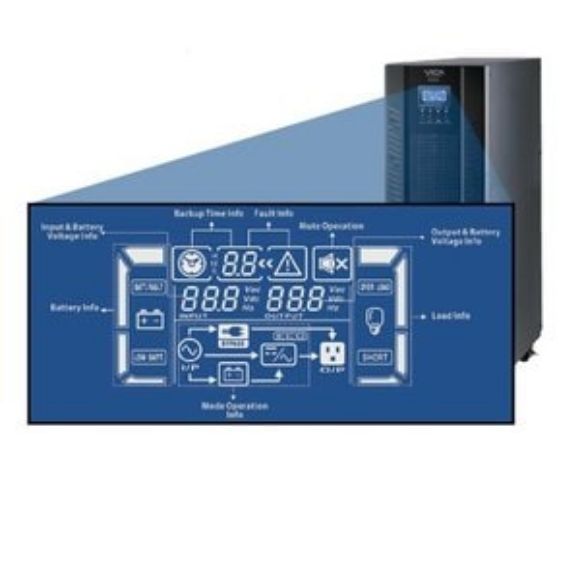 Imagen de VICA - VICA UPS ONLINE OSX 20K TRIFASI CO 20KVA/20KW ENT Y SALIDA 208-220V