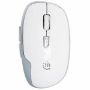 Imagen de PAQ. C/2 - IC - MOUSE OPTICO INALAMBRICO 6 BOTONES DIESTRO 2.4G BLANCO