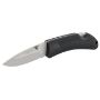 Imagen de WALLIS - NAVAJA CON MANGO PVC NEGRO, HOJA LISA DE 6.3 CM LARGO