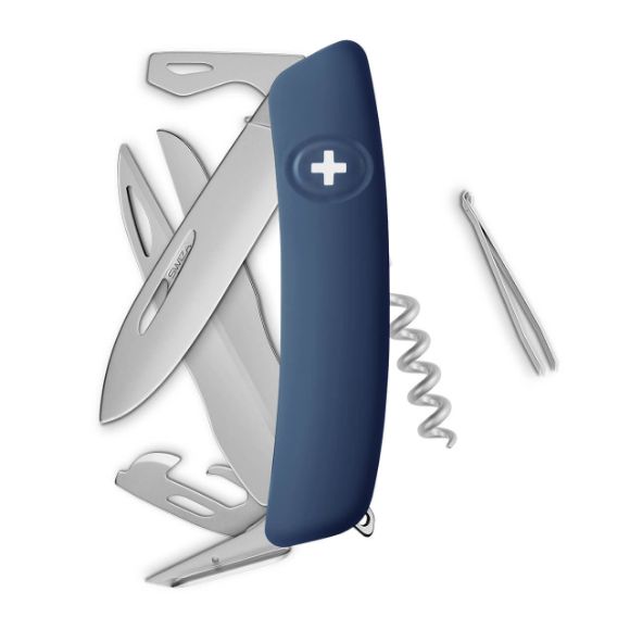 Imagen de SWIZA - NAVAJA ALLMATT STANDARD D07 R, 13 FUNCIONES, AZUL OSCURO