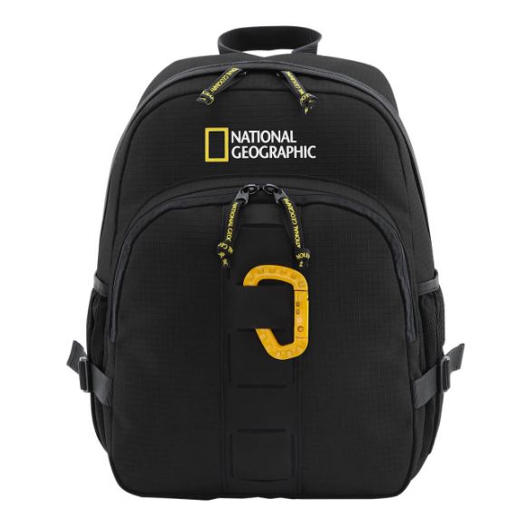 Imagen de NAT GEO - MOCHILA NG EXPLORER III, 100% POLIÉSTER RECICLADO,39X15X30CM, NEGRO