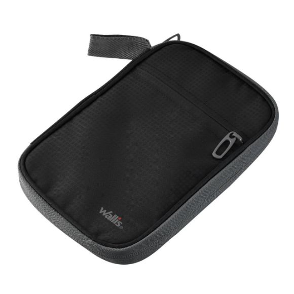 Imagen de WALLIS - ORGANIZADOR DE VIAJE, 13X20.5X2 CM, COLOR NEGRO