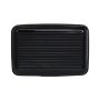 Imagen de PAQ. C/2 - WALLIS - TARJETERO, 11X7X1.5 CM, 100% ALUMINIO, COLOR NEGRO (PROTECCIÓN RFID)